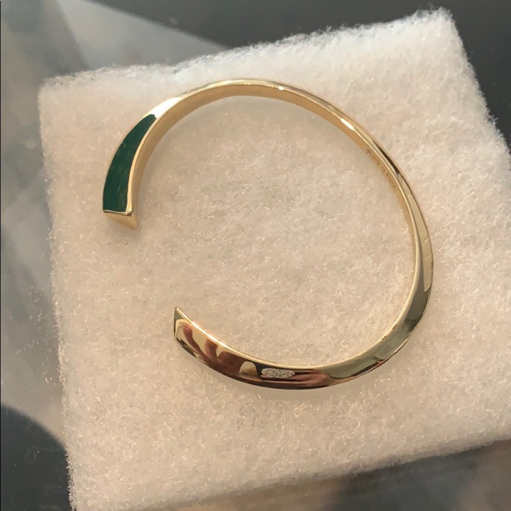 Stella & Dot Open Wave Cuff - Bronze